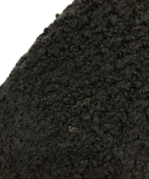 emmi atelier（エミアトリエ）emmi atelier (エミアトリエ) メランジニットジャケット ブラック サイズ:Freeの古着・服飾アイテム