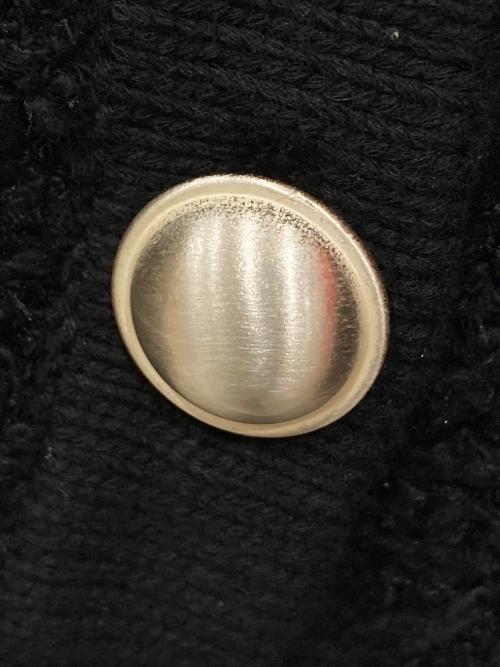 emmi atelier（エミアトリエ）emmi atelier (エミアトリエ) メランジニットジャケット ブラック サイズ:Freeの古着・服飾アイテム