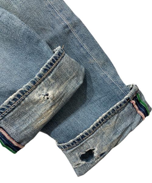 DIESEL（ディーゼル）DIESEL (ディーゼル) 刺繍デニムパンツ インディゴ サイズ:W30×L32の古着・服飾アイテム