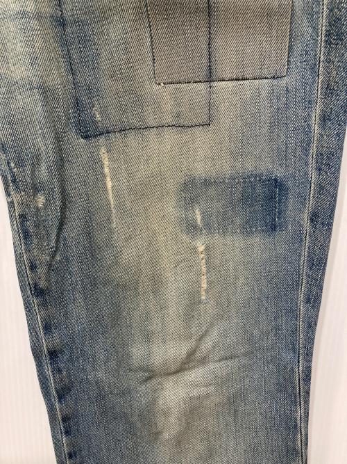 DIESEL（ディーゼル）DIESEL (ディーゼル) 刺繍デニムパンツ インディゴ サイズ:W30×L32の古着・服飾アイテム