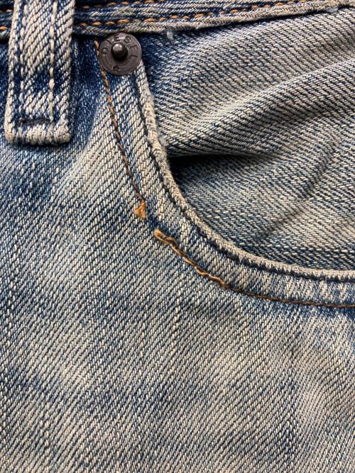 DIESEL（ディーゼル）DIESEL (ディーゼル) 刺繍デニムパンツ インディゴ サイズ:W30×L32の古着・服飾アイテム