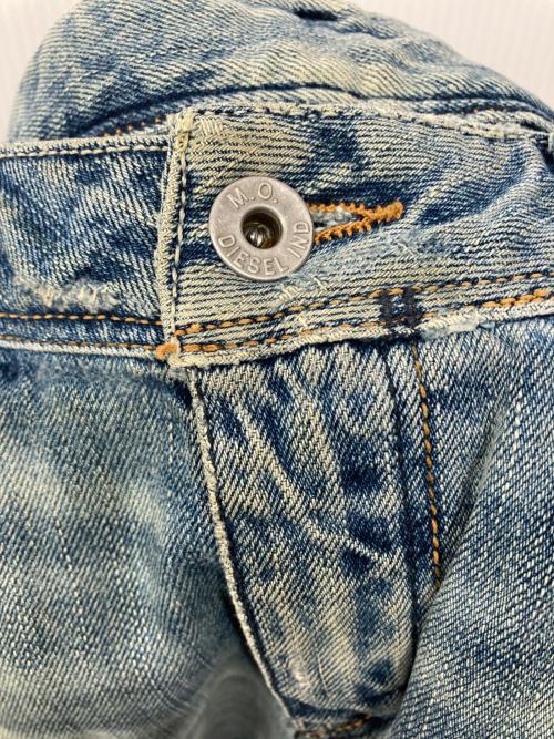 DIESEL（ディーゼル）DIESEL (ディーゼル) 刺繍デニムパンツ インディゴ サイズ:W30×L32の古着・服飾アイテム