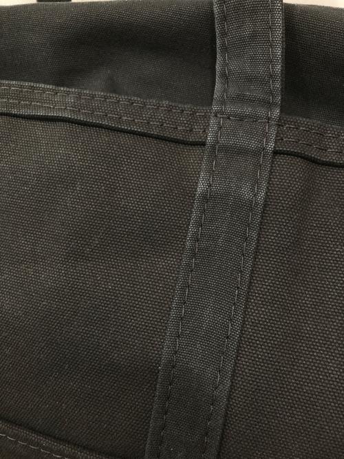 POLO RALPH LAUREN（ポロ・ラルフローレン）POLO RALPH LAUREN (ポロ・ラルフローレン) ロゴキャンバスミディアムトートバッグ ブラックの古着・服飾アイテム