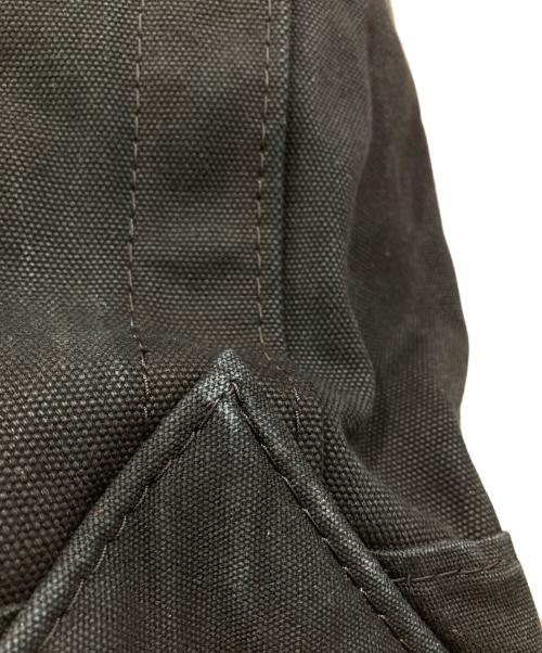 POLO RALPH LAUREN（ポロ・ラルフローレン）POLO RALPH LAUREN (ポロ・ラルフローレン) ロゴキャンバスミディアムトートバッグ ブラックの古着・服飾アイテム