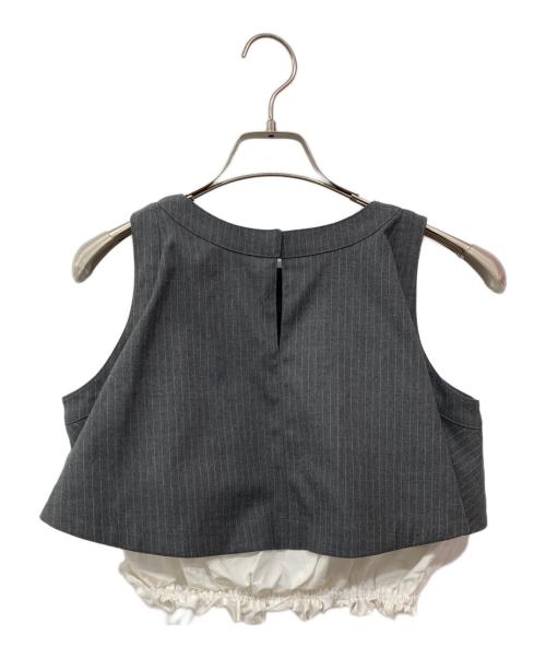 JOSE MOON（ジョゼムーン）JOSE MOON (ジョゼムーン) ビスチェ グレー サイズ:Free 未使用品の古着・服飾アイテム