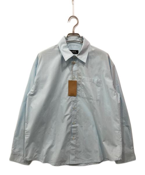 A.P.C.（アーペーセー）A.P.C. (アーペーセー) 長袖シャツ ブルー サイズ:34の古着・服飾アイテム