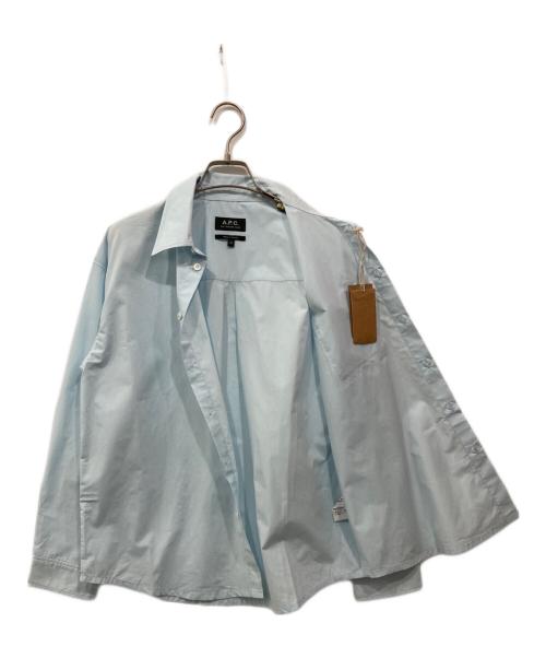 A.P.C.（アーペーセー）A.P.C. (アーペーセー) 長袖シャツ ブルー サイズ:34の古着・服飾アイテム