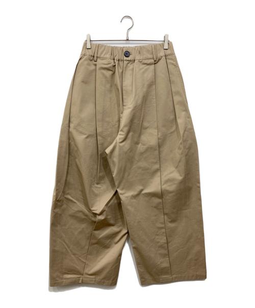 6cRAyon（シックスクレヨン）6cRAyon (シックスクレヨン) バギーパンツ ベージュ サイズ:Lの古着・服飾アイテム