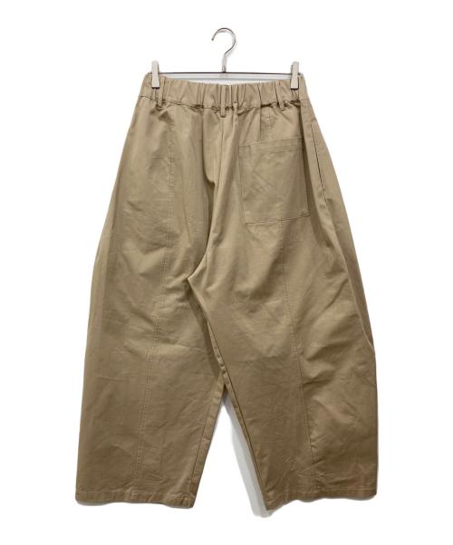 6cRAyon（シックスクレヨン）6cRAyon (シックスクレヨン) バギーパンツ ベージュ サイズ:Lの古着・服飾アイテム