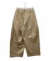6cRAyon（シックスクレヨン）の古着「バギーパンツ」｜ベージュ
