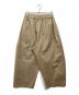 6cRAyon (シックスクレヨン) バギーパンツ ベージュ サイズ:L：8000円