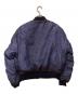 BELVET (ベルベット) MA-1ジャケット パープル サイズ:M：14000円