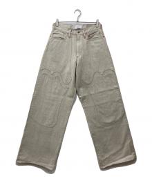SUGARHILL（シュガーヒル）の古着「ウエスタンダブルニーパンツ」｜グレー