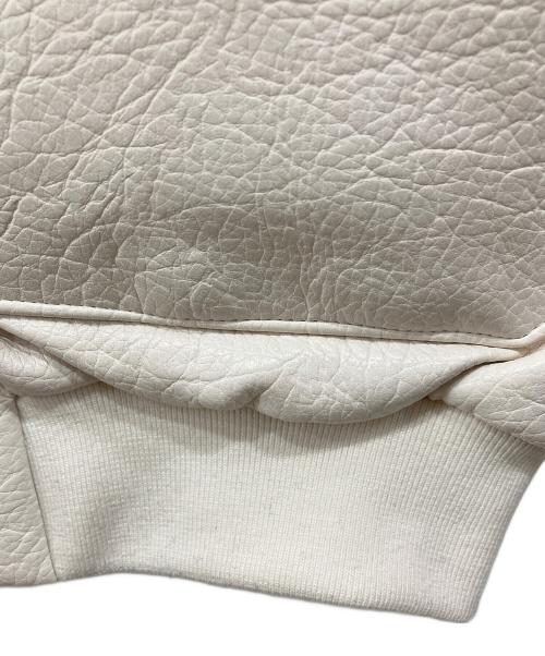 Ballsy.Brothers（ボールジーブラザーズ）Ballsy.Brothers (ボールジーブラザーズ) ウエスタンフェイクレザーワークジャケット ホワイト サイズ:Mの古着・服飾アイテム