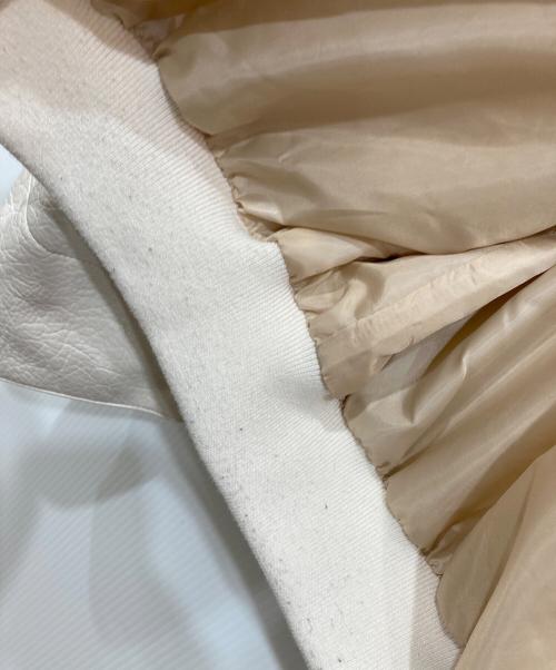 Ballsy.Brothers（ボールジーブラザーズ）Ballsy.Brothers (ボールジーブラザーズ) ウエスタンフェイクレザーワークジャケット ホワイト サイズ:Mの古着・服飾アイテム