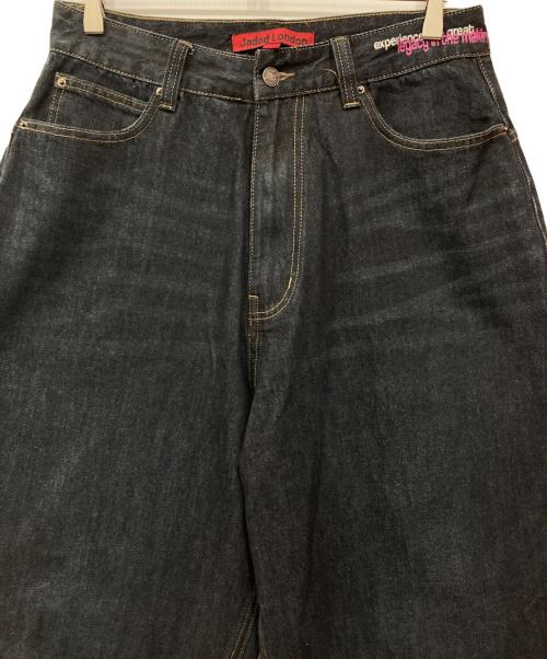 Jaded London（ジェイデッドロンドン）Jaded London (ジェイデッドロンドン) レインボースクリプトデニムパンツ インディゴ サイズ:30の古着・服飾アイテム