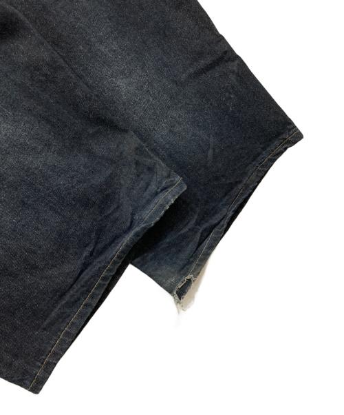 Jaded London（ジェイデッドロンドン）Jaded London (ジェイデッドロンドン) レインボースクリプトデニムパンツ インディゴ サイズ:30の古着・服飾アイテム