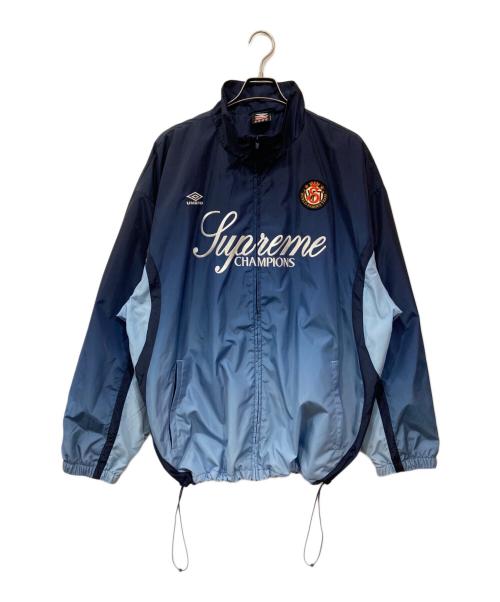 SUPREME（シュプリーム）Supreme (シュプリーム) UMBRO (アンブロ) グラディエント トラックジャケット ネイビー×ブルー サイズ:XXLの古着・服飾アイテム