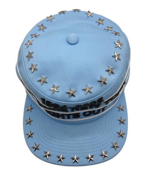 SUPREME（シュプリーム）Supreme (シュプリーム) Stars Studded Pillbox Hat / スターズ スタッズ ピルボックスハット ブルーの古着・服飾アイテム