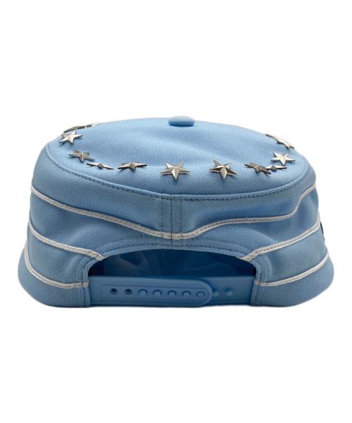 SUPREME（シュプリーム）Supreme (シュプリーム) Stars Studded Pillbox Hat / スターズ スタッズ ピルボックスハット ブルーの古着・服飾アイテム