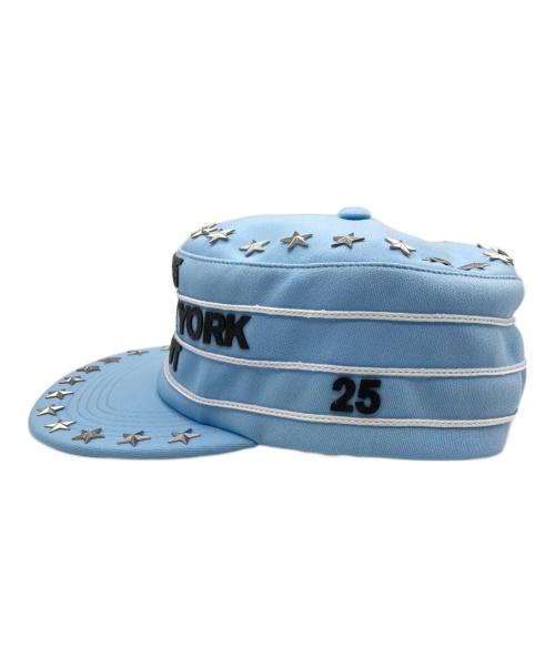 SUPREME（シュプリーム）Supreme (シュプリーム) Stars Studded Pillbox Hat / スターズ スタッズ ピルボックスハット ブルーの古着・服飾アイテム