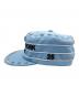 Supreme (シュプリーム) Stars Studded Pillbox Hat / スターズ スタッズ ピルボックスハット ブルー：11000円