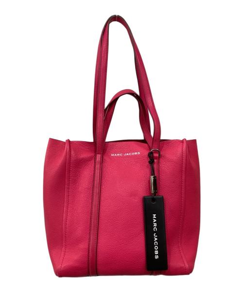 MARC JACOBS（マークジェイコブス）MARC JACOBS (マークジェイコブス) 2WAY レザートートバッグ ピンクの古着・服飾アイテム