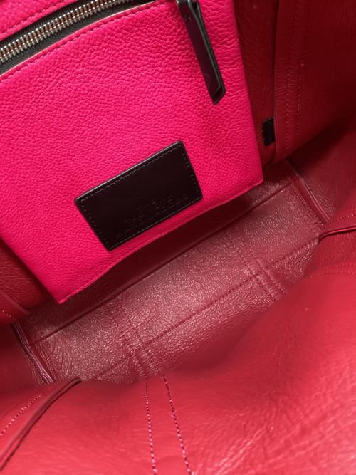 MARC JACOBS（マークジェイコブス）MARC JACOBS (マークジェイコブス) 2WAY レザートートバッグ ピンクの古着・服飾アイテム