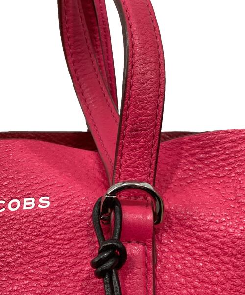 MARC JACOBS（マークジェイコブス）MARC JACOBS (マークジェイコブス) 2WAY レザートートバッグ ピンクの古着・服飾アイテム