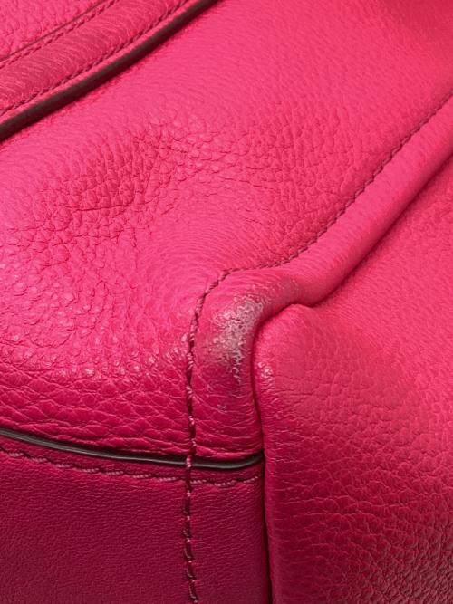 MARC JACOBS（マークジェイコブス）MARC JACOBS (マークジェイコブス) 2WAY レザートートバッグ ピンクの古着・服飾アイテム