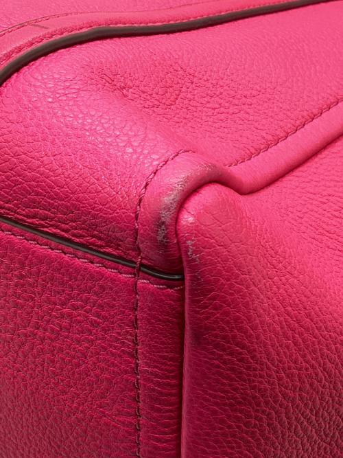 MARC JACOBS（マークジェイコブス）MARC JACOBS (マークジェイコブス) 2WAY レザートートバッグ ピンクの古着・服飾アイテム