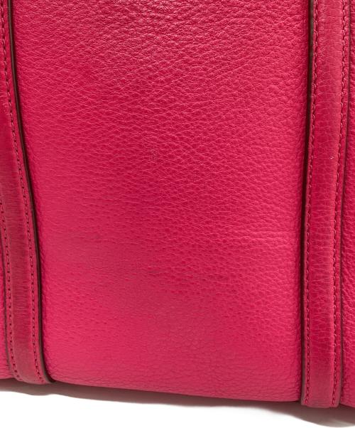 MARC JACOBS（マークジェイコブス）MARC JACOBS (マークジェイコブス) 2WAY レザートートバッグ ピンクの古着・服飾アイテム
