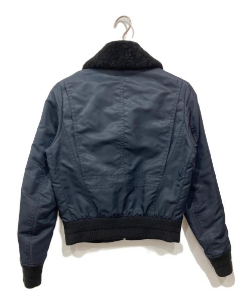 Saint Laurent Paris（サンローランパリ）Saint Laurent Paris (サンローランパリ) アビエイター ボンバージャケット ネイビー サイズ:44の古着・服飾アイテム