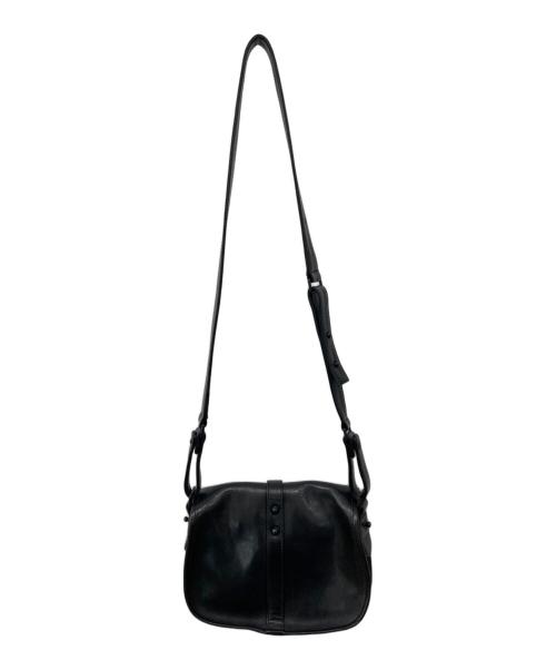 3.1 phillip lim（スリーワンフィリップリム）3.1 phillip lim (スリーワンフィリップリム) サークルモチーフレザーショルダーバッグ ブラックの古着・服飾アイテム
