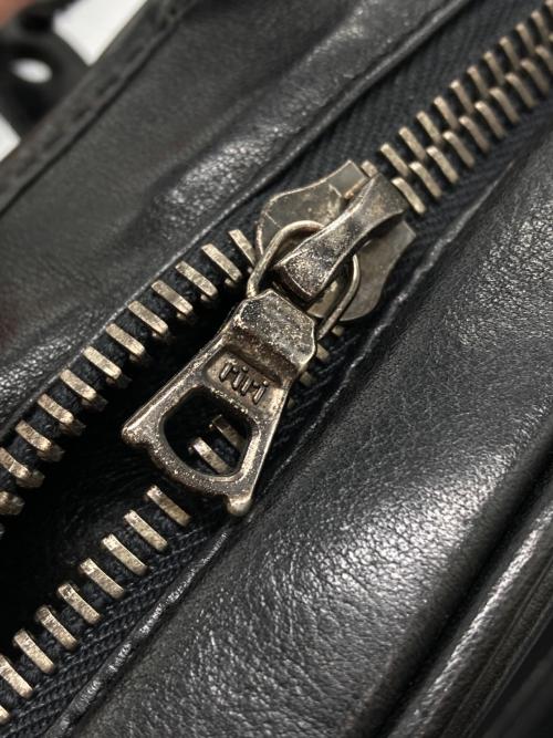 3.1 phillip lim（スリーワンフィリップリム）3.1 phillip lim (スリーワンフィリップリム) サークルモチーフレザーショルダーバッグ ブラックの古着・服飾アイテム