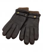 Dentsデンツ）の古着「レザーグローブ」｜ブラウン