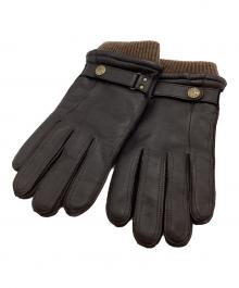 Dents（デンツ）の古着「レザーグローブ」｜ブラウン