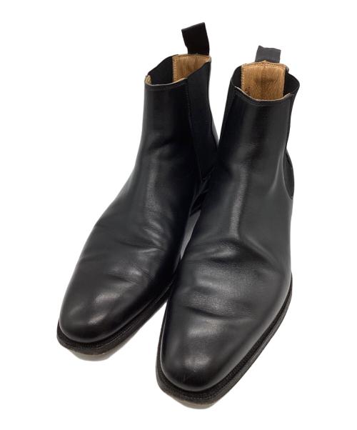 Crockett & Jones（クロケット＆ジョーンズ）Crockett & Jones (クロケット＆ジョーンズ) サイドゴアブーツ ブラック サイズ:5 1/2の古着・服飾アイテム