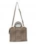 MARC JACOBS (マークジェイコブス) ザ レザー トート バッグ ミディアム ベージュ：20000円