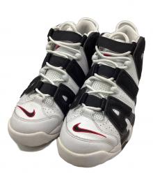 NIKE（ナイキ）の古着「AIR MORE UPTEMPO "WHITE/BLACK/UNIVERSITY RED" /  エア モア アップテンポ "ホワイト/ブラック/ユニバーシティレッド"」｜ホワイト×ブラック