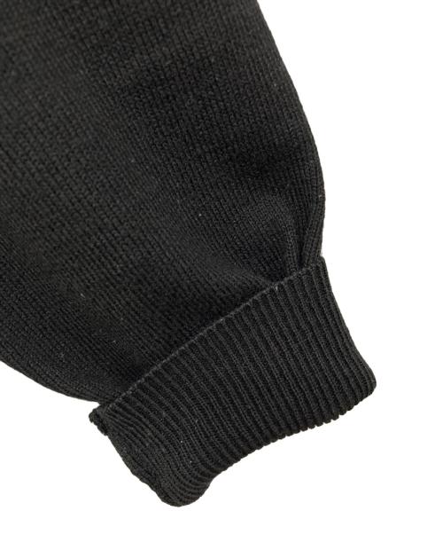 PLAY COMME des GARCONS（プレイコムデギャルソン）PLAY COMME des GARCONS (プレイコムデギャルソン) ハートワッペン カーディガン ブラック サイズ:Mの古着・服飾アイテム