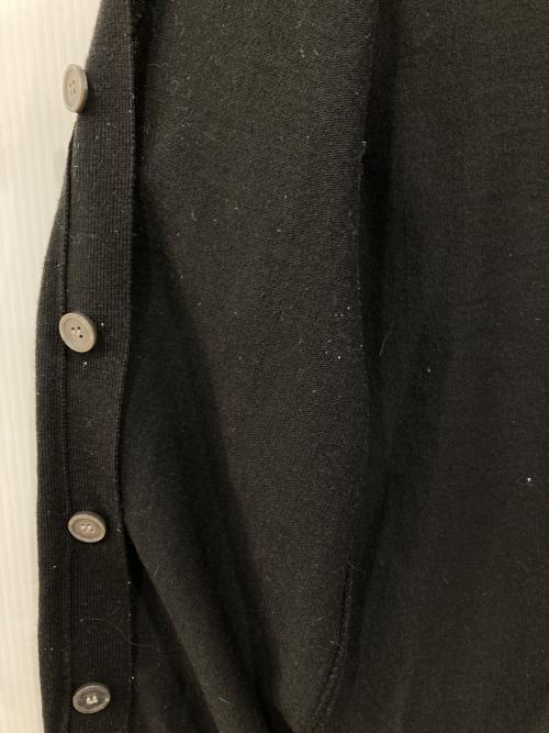 PLAY COMME des GARCONS（プレイコムデギャルソン）PLAY COMME des GARCONS (プレイコムデギャルソン) ハートワッペン カーディガン ブラック サイズ:Mの古着・服飾アイテム