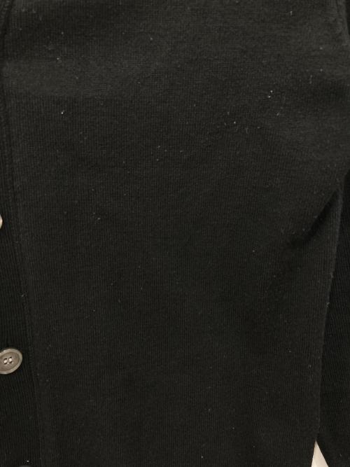 PLAY COMME des GARCONS（プレイコムデギャルソン）PLAY COMME des GARCONS (プレイコムデギャルソン) ハートワッペン カーディガン ブラック サイズ:Mの古着・服飾アイテム