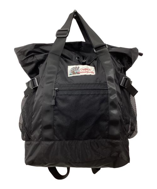 CARIBOU Mountaineering（カリブーマウンテインニアリング）CARIBOU Mountaineering (カリブーマウンテインニアリング) リュック ブラックの古着・服飾アイテム