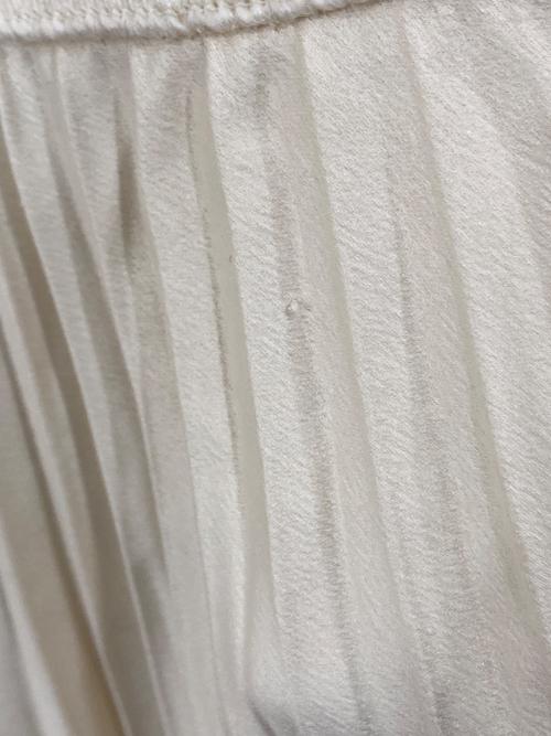 POLO RALPH LAUREN（ポロ・ラルフローレン）POLO RALPH LAUREN (ポロ・ラルフローレン) 切替ニットワンピース アイボリー サイズ:Mの古着・服飾アイテム