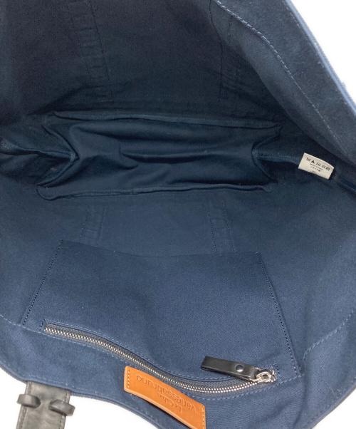 Le Cabas vanessabruno（ヴァネッサブリューノ）Le Cabas VANESSABRUNO (ヴァネッサブリューノ) トートバッグ ネイビーの古着・服飾アイテム