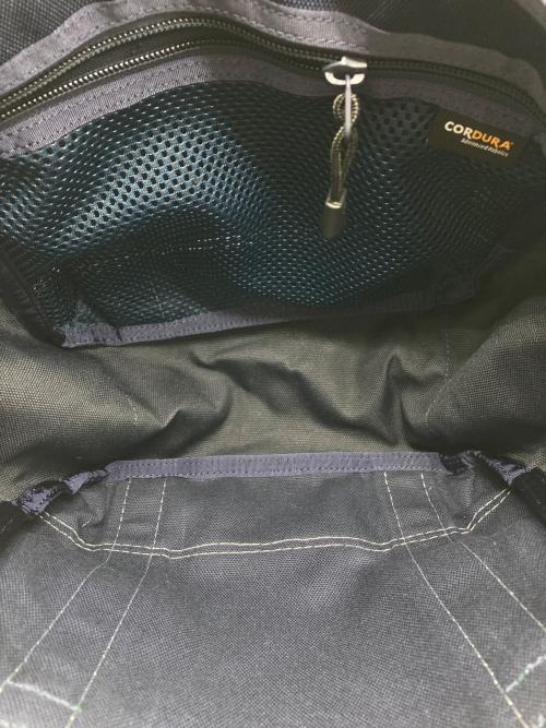 THE NORTHFACE PURPLELABEL（ザ・ノースフェイス パープルレーベル）THE NORTHFACE PURPLELABEL (ザ・ノースフェイス パープルレーベル) CORDURA Canvas Field Tote S / コーデュラ キャンバス フィールド トート S ネイビー×グリーン サイズ:ONEの古着・服飾アイテム