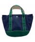 THE NORTHFACE PURPLELABEL (ザ・ノースフェイス パープルレーベル) CORDURA Canvas Field Tote S / コーデュラ キャンバス フィールド トート S ネイビー×グリーン サイズ:ONE：9000円