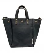 THE CONTAINER SHOPザコンテナショップ）の古着「PVCハンドバッグ」｜ブラック