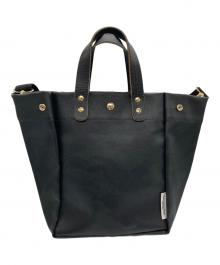 THE CONTAINER SHOP（ザコンテナショップ）の古着「PVCハンドバッグ」｜ブラック